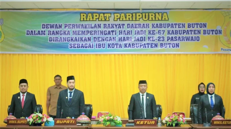 HUT Buton ke-67, Bupati Tekankan Pelayanan Berkualitas dan Tata Kelola yang Efektif