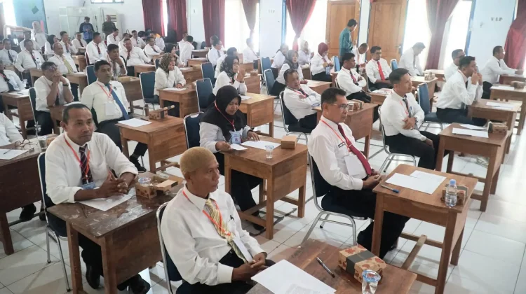Peserta Seleksi JPT Pratama Busel Jalani Ujian Makalah dan Wawancara