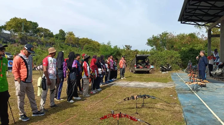 Perpani Baubau Seleksi Atlet Panahan menuju Porprov Sultra