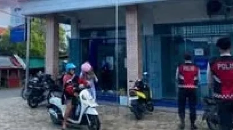 Patroli Rutin Satsamapta Polres Butur  Sisir Sejumlah Wilayah
