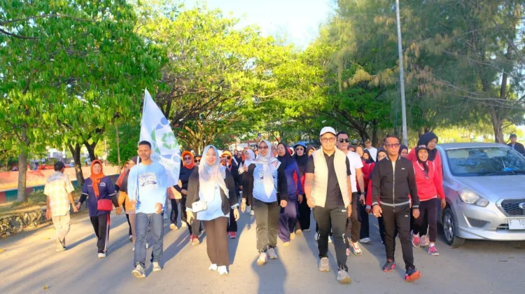 Ratusan Warga Baubau Antusias Ikuti Semarak Gerak Sehat Prolanis
