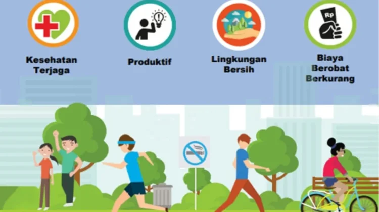 GERMAS jadi Pilar Mewujudkan Budaya Hidup Sehat Masyarakat