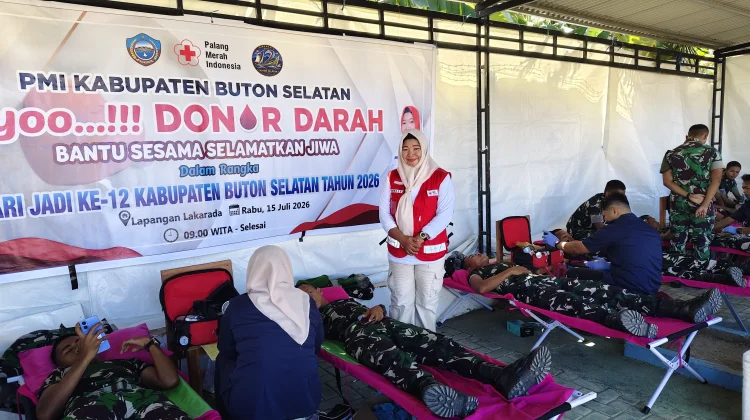 PMI Busel Gelar Donor Darah, Bantu Sesama Selamatkan Jiwa