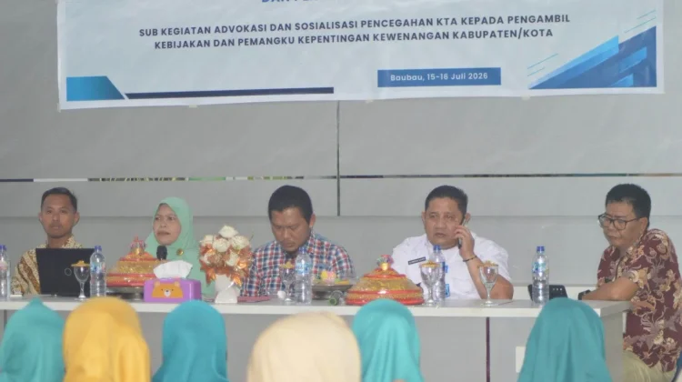 DP3AKB Baubau Perkuat Sinergi Cegah Kekerasan Perempuan dan Anak
