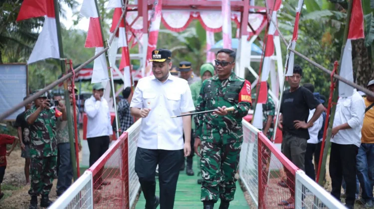 Jembatan Garuda Sungai Loko Lawele Perkuat Konektivitas Wilayah