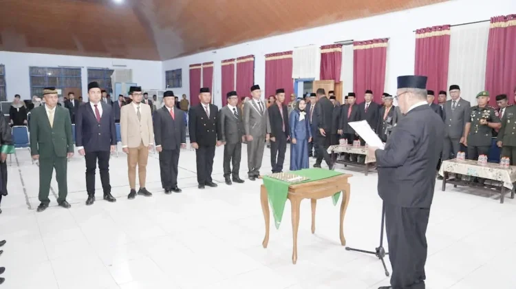 Bupati Buton Selatan Lantik Sembilan JPT Pratama Hasil Seleksi Terbuka
