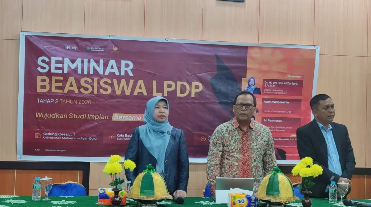 Direktur Fasilitasi Riset Dorong Mahasiswa Baubau Manfaatkan Beasiswa LPDP