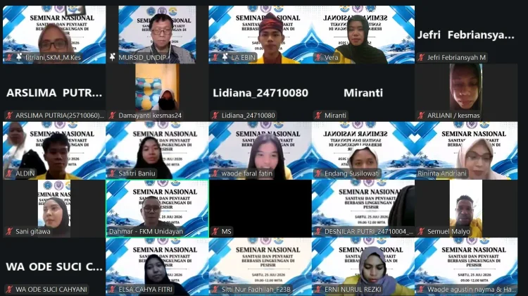 FKM Unidayan Gelar Seminar Nasional Sanitasi dan Penyakit di Lingkungan Pesisir