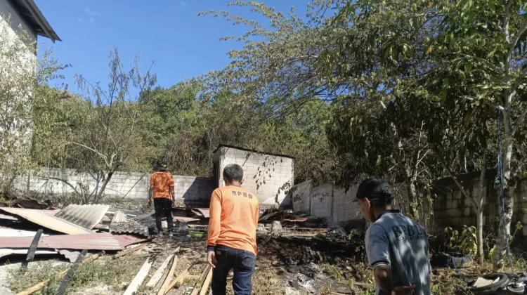 Tiga Kebakaran Sehari, BPBD Baubau Imbau Stop Bakar Sampah