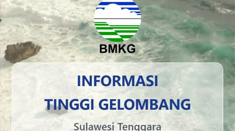 Prakiraan Tinggi Gelombang Sultra 12 – 15 Agustus 2026
