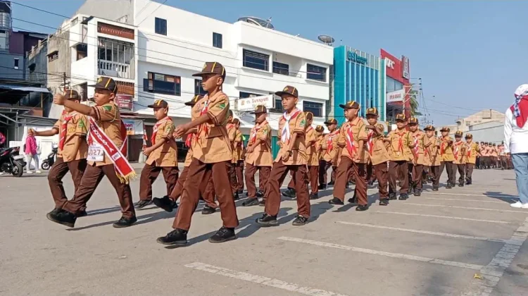 Tampil Kompak di GJI, Wawali Baubau Bangga Pramuka Makin Membumi di Sekolah