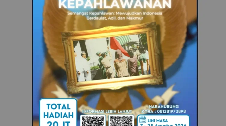 Hidupkan Semangat Perjuangan, Kemenbud Gelar Lomba Vlog Puisi Kepahlawanan