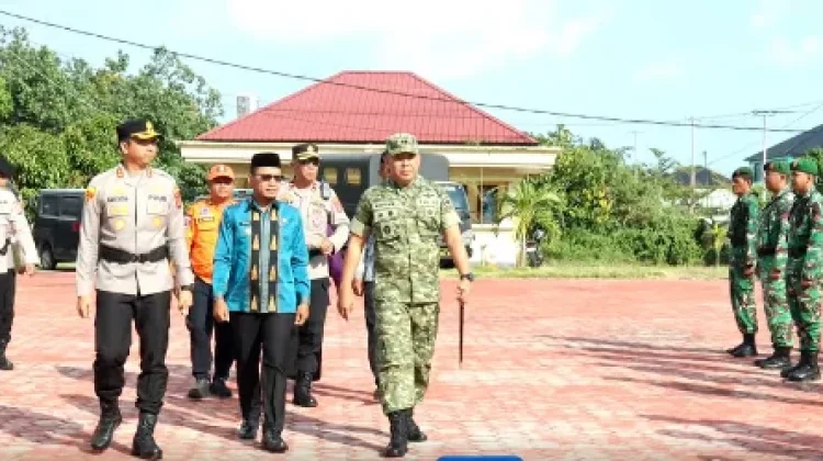 Polres Butur Siagakan Pasukan dan Peralatan Hadapi Ancaman Karhutla