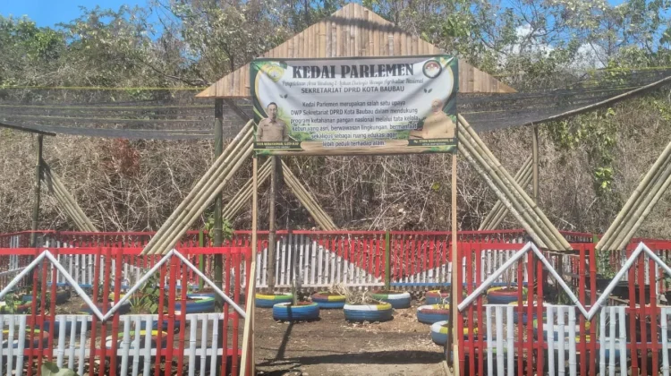 Kedai Parlemen Inovasi Ketahanan Pangan Sekretariat DPRD Baubau