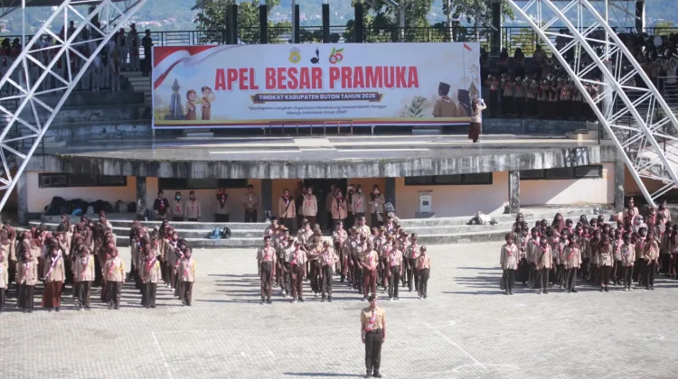 Hari Pramuka, Bupati Buton Dorong Generasi Muda Kreatif dan Mandiri