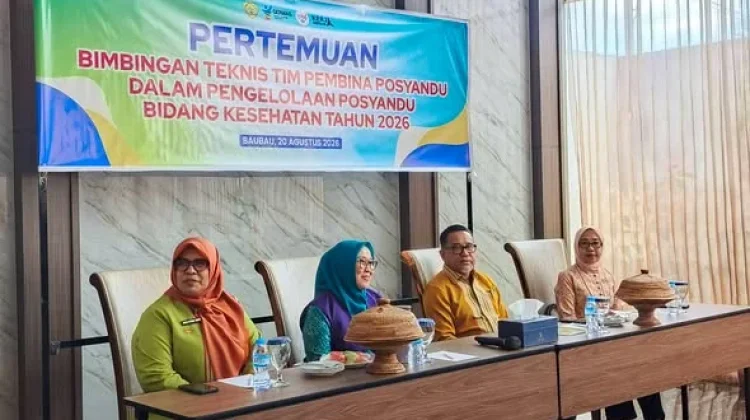 Posyandu Baubau Didorong Tak Sekadar Layani Kesehatan Ibu dan Anak