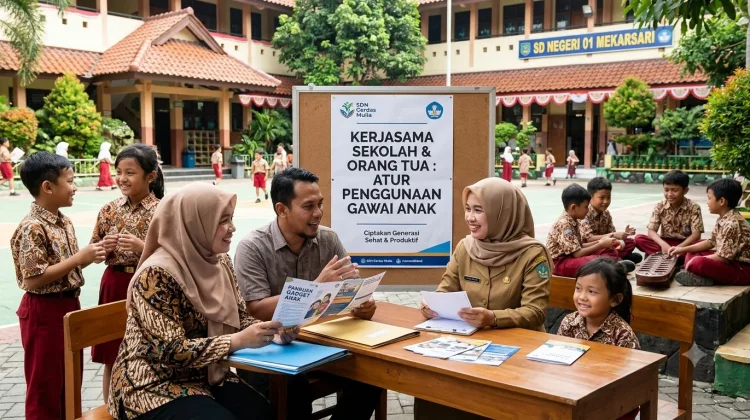 Sekolah dan Orang Tua Diminta Terlibat Atur Penggunaan Gawai Anak