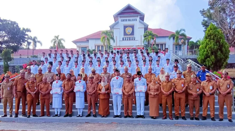 HUT RI ke-81 Sukses, Pemkot Baubau Apresiasi ASN hingga Paskibraka