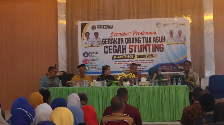 Masyarakat Muna Barat Diajak Jadi Orang Tua Asuh Cegah Stunting