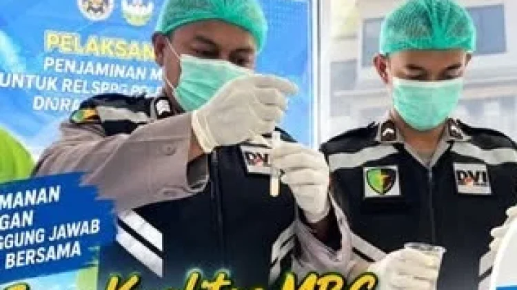 Sidokkes Polres Buton Utara Pastikan Makanan MBG Aman Dikonsumsi