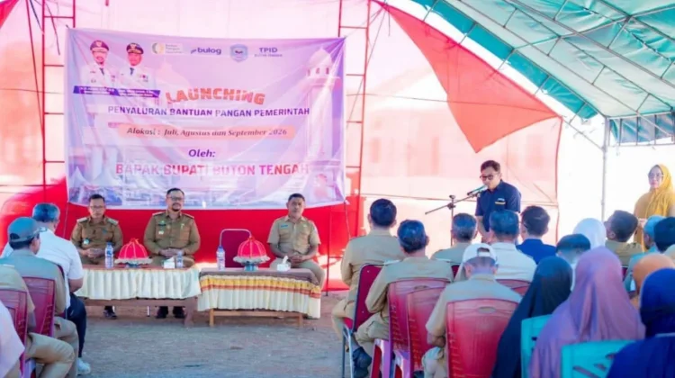 Bupati Buton Tengah Pastikan Bantuan Pangan Tepat Sasaran