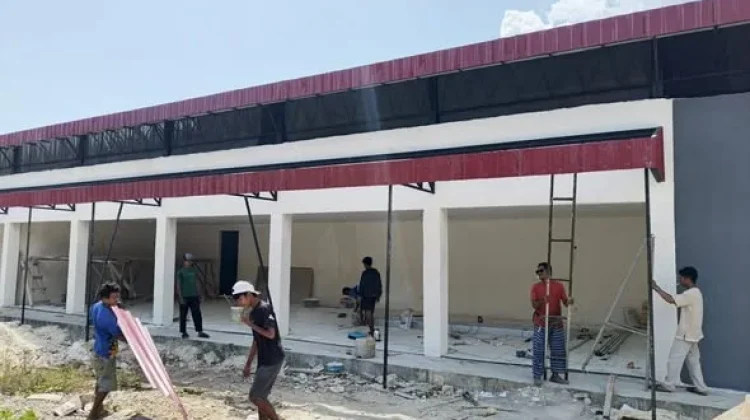 Kanopi hingga Plafon, Pembangunan KDKMP Umalaoge Berlanjut