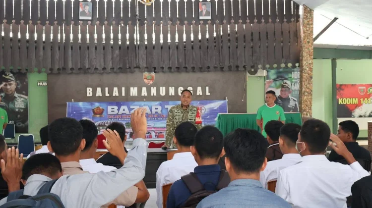 Dandim Buton Beri Pembekalan kepada CASIS Bintara dan Tamtama