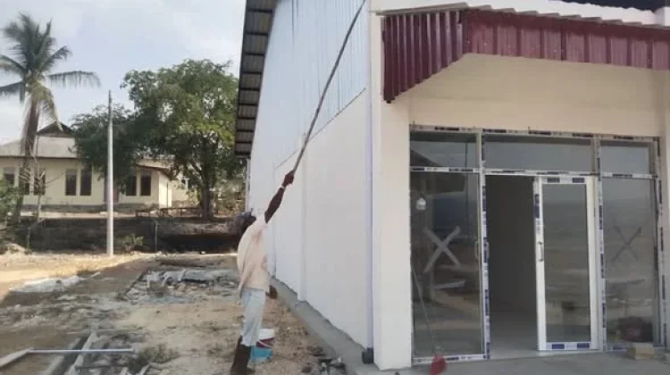 Pembangunan KDKMP Watulea Buton Tengah Mendekati Tahap Penyelesaian