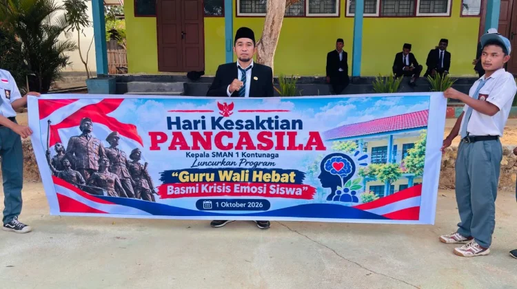 SMAN 1 Kontunaga Perkuat Karakter Siswa lewat Program Guru Wali Hebat