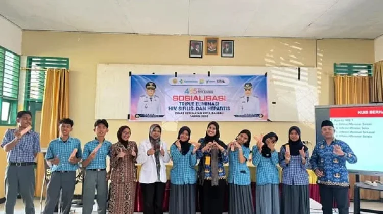 Dinkes Baubau Edukasi Pelajar Cegah HIV, Sifilis dan Hepatitis