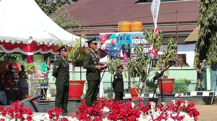 HUT ke-81 TNI, Kodim 1413/Buton Tekankan Budaya Kerja PRIMA