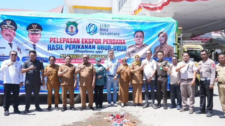 Bombana Ekspor Perdana 63 Ton Ubur-Ubur ke Tiongkok