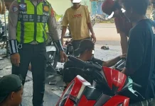 Polres Baubau Imbau Bengkel Tolak Pemasangan Knalpot Racing