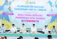 Wali Kota Baubau Lepas Tim Dakwah dan Safari Ramadan