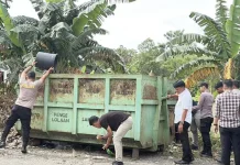 Polres Buton Bersih-Bersih Mako, Perkuat Kualitas Pelayanan Selama Ramadan