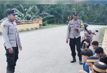 Cegah Balapan Liar Subuh, Polsek Ambuau Indah Perkuat Patroli