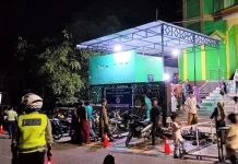 Sat Lantas Polres Buton Amankan Arus Lalulintas saat Tarawih