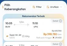 Tiket Pesawat Baubau–Makassar Rp500 Ribuan saat Mudik Lebaran