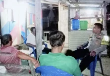 Bhabinkamtibmas Bajo Bahari Intensifkan Sambang Warga