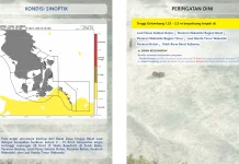 Prakiraan Tinggi Gelombang Sultra 4 Maret 2026