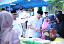Bupati Buton Buka Pasar Murah di Wasuemba