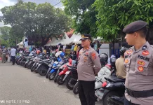 Polsek Wolio Siagakan Personel Amankan Operasi Pangan Murah