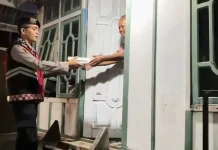 Patroli Presisi Polres Wakatobi Ketuk Pintu Sahur Warga Bajo