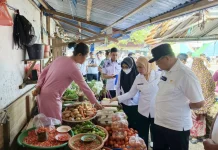 Wali Kota Baubau Pimpin Sidak Pasar  jelang Idulfitri