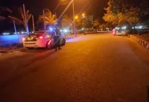 Satlantas Polres Baubau Patroli Malam Cegah Balap Liar