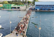 H-8 Lebaran, Tren Arus Mudik di Pelabuhan Baubau Menurun