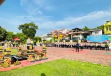 Polres Baubau Gelar Apel Operasi Ketupat Anoa 2026