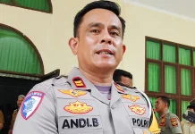 Satlantas Polres Baubau Kawal Takbir Keliling, Hanya Roda Empat yang Boleh Ikut