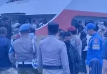 Pengamanan di Pelabuhan Waode Buri Berjalan Kondusif