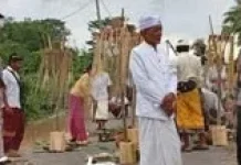 Polsek Kulisusu Barat Kawal Pecaruan Nyepi 2026